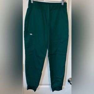 IRG Green Scrub Jogger Pants Women’s Medical Workwear Size S
